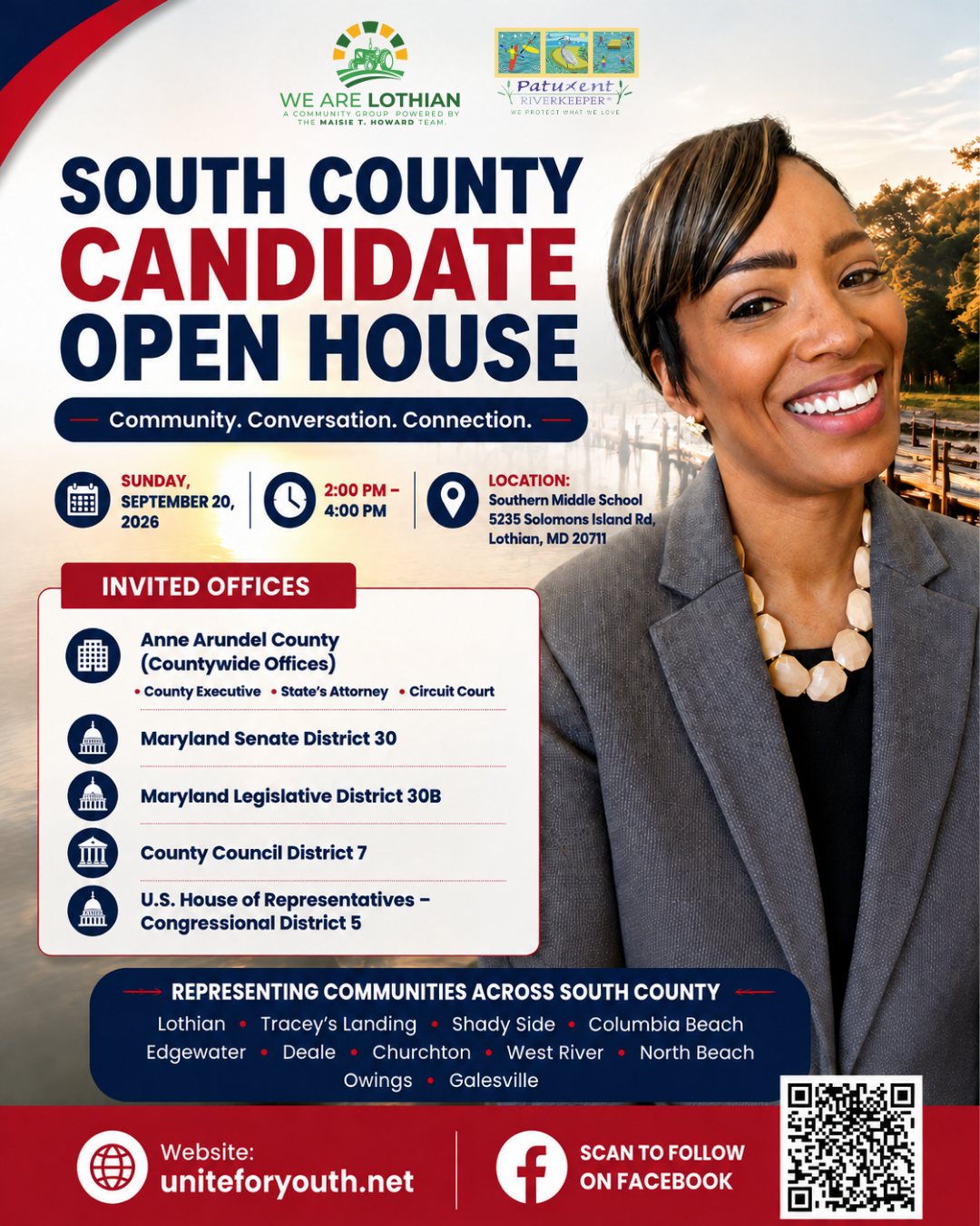 South County Candidate Open House flyer